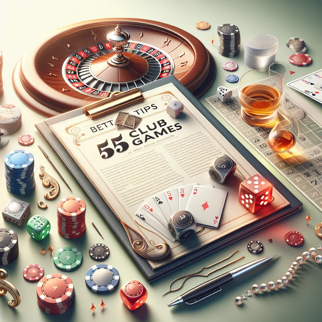 Betting tips for 55 Club Games